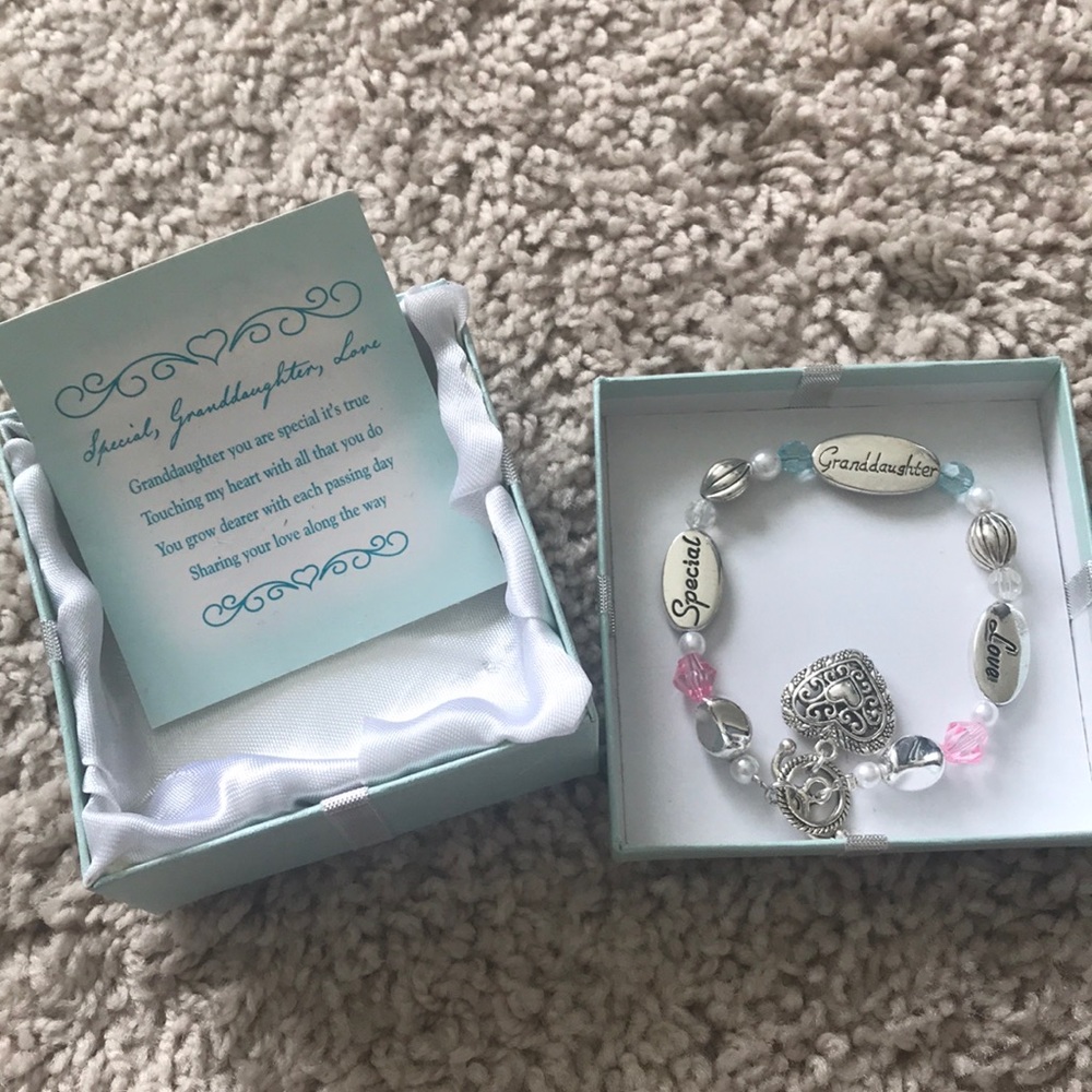 Beautiful Granddaughter bracelet